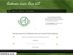 Sites similar to andersonlawncarellc.webs.com