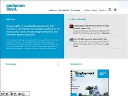 Sites similar to andersonlloyd.co.nz