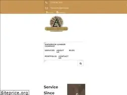 Sites similar to andersonlumberstpete.com