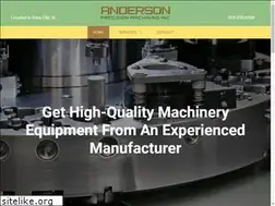 Sites similar to andersonmachining.com