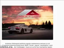 Sites similar to andersonmotorsport.com