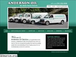 Sites similar to andersonoilservice.com