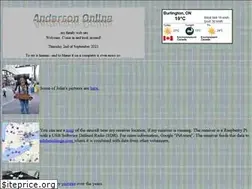 Sites similar to andersononline.net