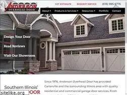 Sites similar to andersonoverheaddoor.com