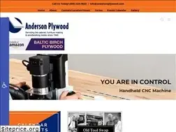 Sites similar to andersonplywood.com