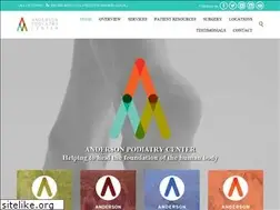 Sites similar to andersonpodiatrycenter.com