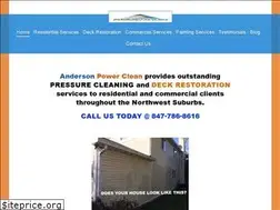 Sites similar to andersonpowerclean.com