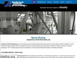 Sites similar to andersonprocessing.com