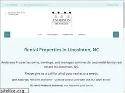 Sites similar to andersonpropertiesinc.com