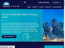 Sites similar to andersonpropertyadvisors.com.au