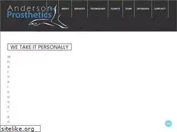 Sites similar to andersonprosthetics.com