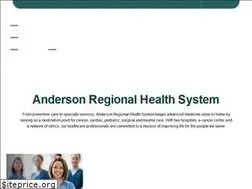 Sites similar to andersonregional.org
