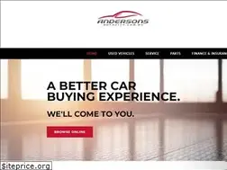 Sites similar to andersonsautocity.com.au