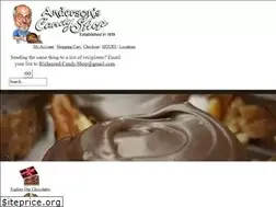 Sites similar to andersonscandyshop.com