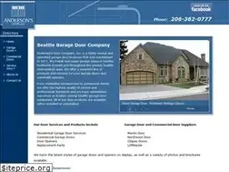 Sites similar to andersonsdoorco.com