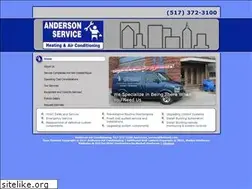 Sites similar to andersonservicelansing.com