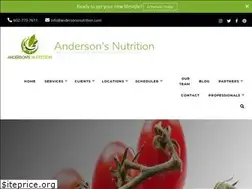 Sites similar to andersonsnutrition.com