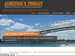 Sites similar to andersonsprobait.com