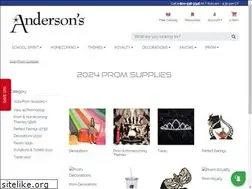 Sites similar to andersonsprom.com