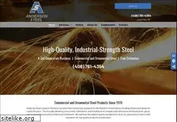Sites similar to andersonsteel.com