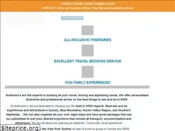 Sites similar to andersonstours.com.au