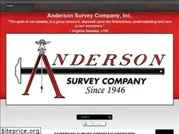 Sites similar to andersonsurvey.com