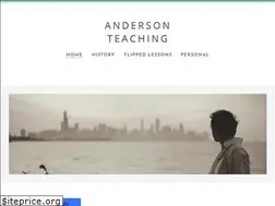 Sites similar to andersonteaching.weebly.com