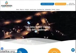Sites similar to andersonwater.com