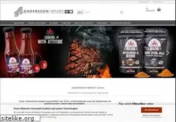Sites similar to andersson-import.de
