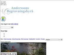 Sites similar to anderssonsbegravningsbyra.se
