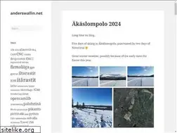 Sites similar to anderswallin.net