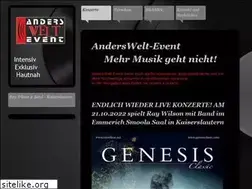 Sites similar to anderswelt-event.de