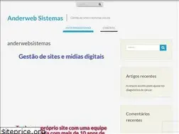 Sites similar to anderwebsistemas.com.br