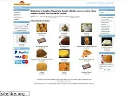 Sites similar to andhraswagruhafoods.in
