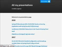 Sites similar to andifalk.github.io