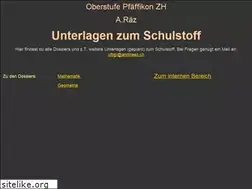 Sites similar to andiraez.ch