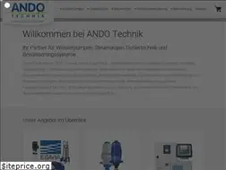 Sites similar to ando-technik.de