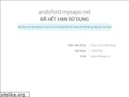 Sites similar to andoford.vn