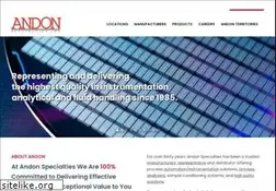 Sites similar to andon.com