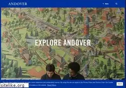Sites similar to andover.edu