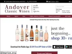 Sites similar to andoverclassicwines.com