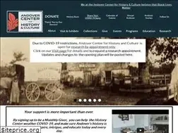 Sites similar to andoverhistoryandculture.org