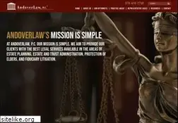 Sites similar to andoverlaw.com