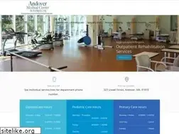 Sites similar to andovermedicalcenter.com