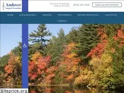 Sites similar to andoversurgical.com