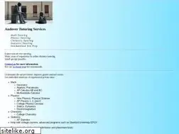 Sites similar to andovertutoring.com