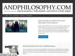 Sites similar to andphilosophy.com