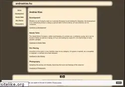 Sites similar to andraskiss.hu