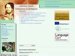 Sites similar to andrassygimi.hu