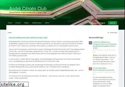 Sites similar to andre-citroen-club.de